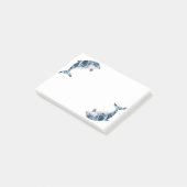 幾何学的なイルカ ポストイット (アングル)