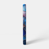 幾何学的なエコー SAMSUNG GALAXYケース (左側面)