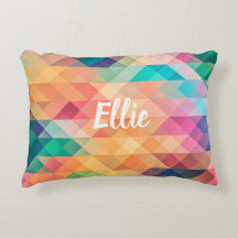 幾何学的なクッション