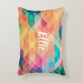 幾何学的なクッション アクセントクッション (正面(垂直))