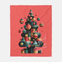 幾何学的なクリスマスツリー