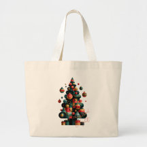 幾何学的なクリスマスツリー