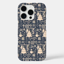 幾何学的なクリスマスパターン