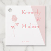 幾何学的なサンゴの驚くべき予算 フェイバータグ (正面)