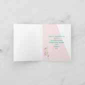 幾何学的なサンゴの驚くべき予算 招待状 (内部)