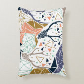 幾何学的なシカの装飾用クッション アクセントクッション (正面(垂直))