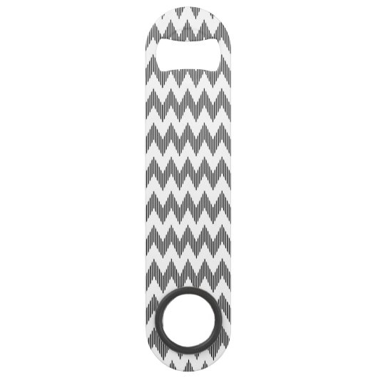 幾何学的なジグザグパターン2 スピード栓抜き (正面)