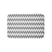 幾何学的なジグザグパターン2 バスマット (正面)