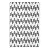 幾何学的なジグザグパターン2 ミニクリップボード (裏面)