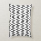 幾何学的なジグザグパターン アクセントクッション (裏面(縦))