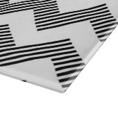 幾何学的なジグザグパターン カッティングボード (角)