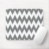 幾何学的なジグザグパターン マウスパッド (マウス)