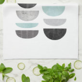 幾何学的なスカンジナビア人の抽象芸術のモダンなふきん キッチンタオル (折り畳み)