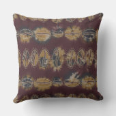 幾何学的なスタイリッシュな現代的エレガントなチックなレトロ クッション (裏面)