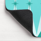 幾何学的なダイヤモンド及びスターバストのマウスパッド マウスパッド (コーナー)