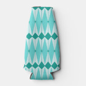 幾何学的なダイヤモンド及びスターバストの栓抜き ボトルクーラー (正面)