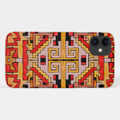 幾何学的なトライバル/エスニック柄 Case-Mate iPhoneケース (裏面(横))