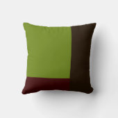 幾何学的なトリオの枕 クッション (裏面)