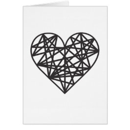 幾何学的なハート