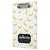 幾何学的なバナナは|あなたの名前を加えます クリップボード (左)