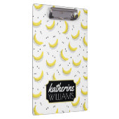 幾何学的なバナナは|あなたの名前を加えます クリップボード (右)