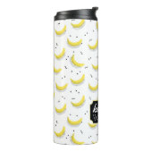 幾何学的なバナナは|あなたの名前を加えます タンブラー (回転左)