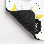 幾何学的なバナナは|あなたの名前を加えます マウスパッド (コーナー)