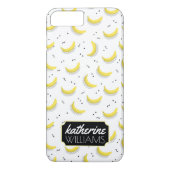 幾何学的なバナナは|あなたの名前を加えます Case-Mate iPhoneケース (裏面)