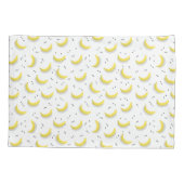 幾何学的なバナナ 枕カバー (裏面-左)