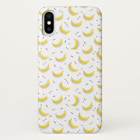 幾何学的なバナナ Case-Mate iPhoneケース (裏面)