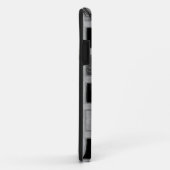 幾何学的なパターンが付いているアフリカ人のMudclothの織物 Case-Mate iPhoneケース (裏面/右)