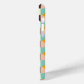 幾何学的なパターンが重なり合う半円 Case-Mate iPhoneケース (裏面 / 左)