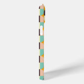 幾何学的なパターンが重なり合う半円 Case-Mate iPhoneケース (裏面 / 右)