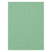 幾何学的なパターンの明るいパイナップル テーブルクロス (正面)