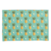 幾何学的なパターンの明るいパイナップル 枕カバー (正面右)