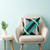 幾何学的なパターン枕 クッション (椅子)
