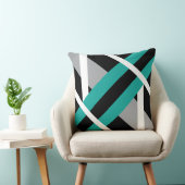 幾何学的なパターン枕 クッション (椅子)