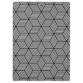 幾何学的なパターン芸術のデザイン クリップボード (裏面)