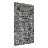 幾何学的なパターン芸術のデザイン ミニクリップボード (アングル)