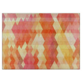 幾何学的なパターン1 カッティングボード (正面)