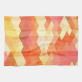 幾何学的なパターン1 キッチンタオル (横)