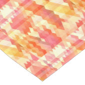 幾何学的なパターン1 ショートテーブルランナー (コーナー)