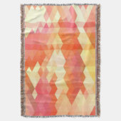 幾何学的なパターン1 スローブランケット (正面縦)