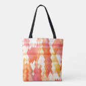 幾何学的なパターン1 トートバッグ (裏面)