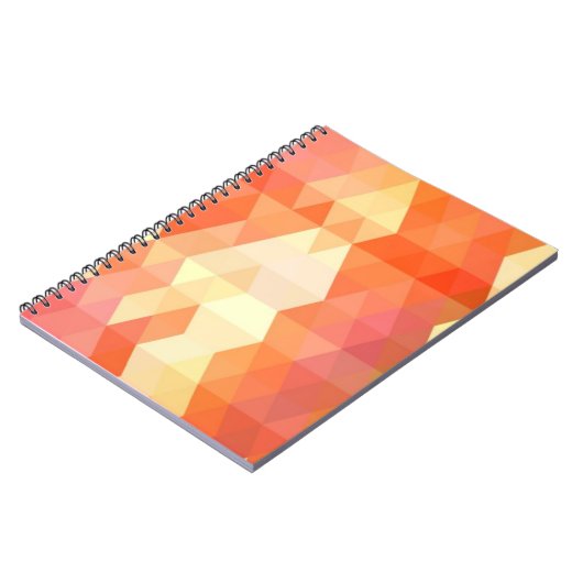 幾何学的なパターン1 ノートブック (左側)