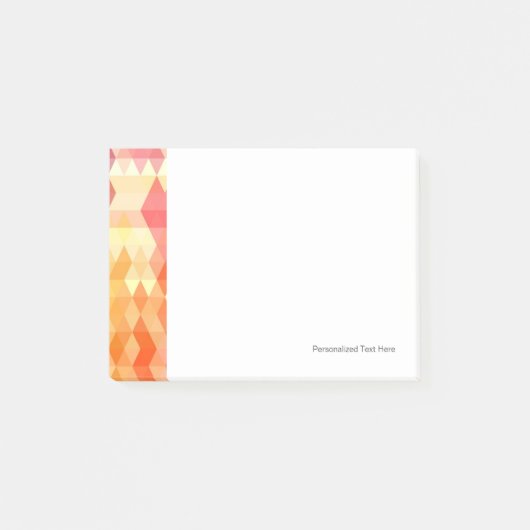 幾何学的なパターン1 ポストイット (正面)