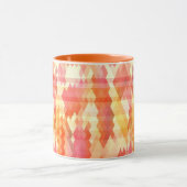 幾何学的なパターン1 マグカップ (中央)