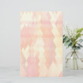 幾何学的なパターン1 便箋 (スタンド正面)