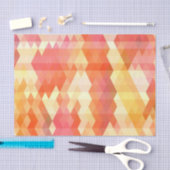 幾何学的なパターン1 薄葉紙 (クラフト)