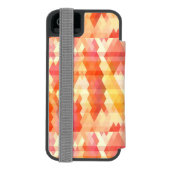 幾何学的なパターン1 INCIPIO iPhoneウォレットケース (フォリオ裏面)